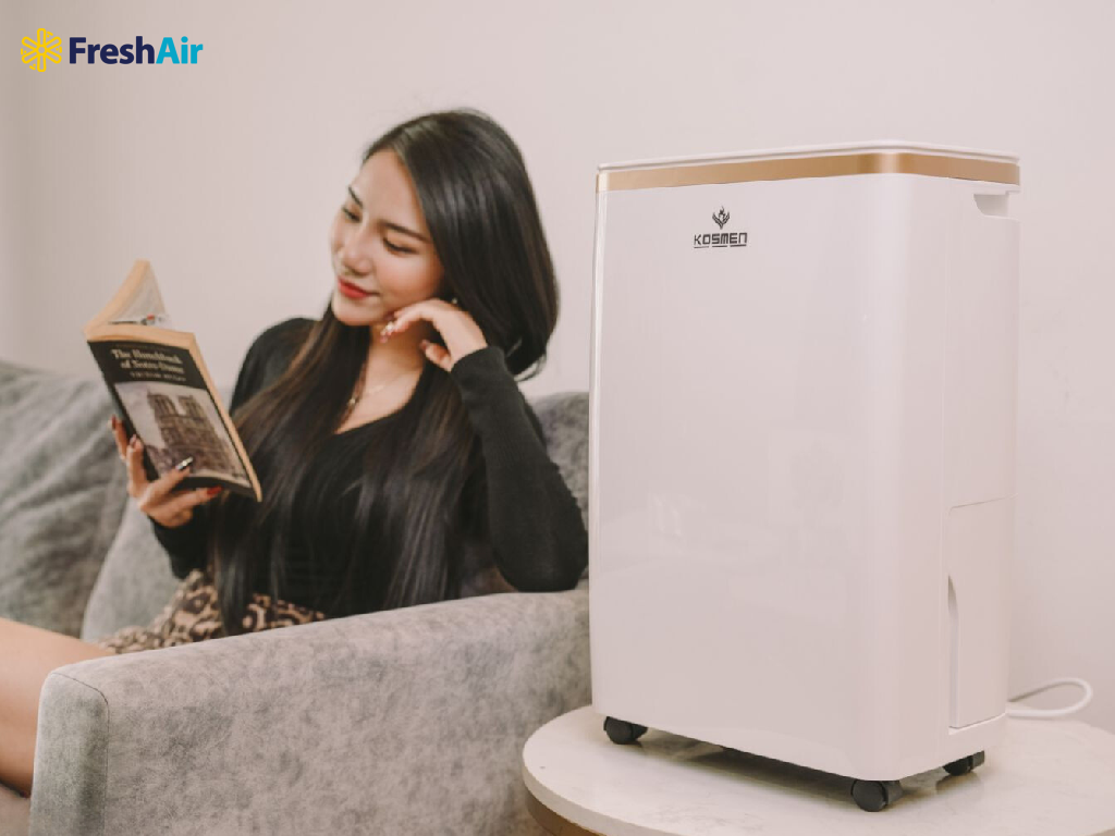 Bạn nên đặt máy cách tường khoảng 30cm