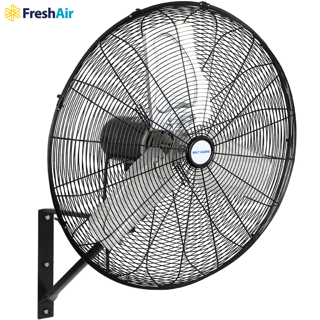 Quạt công nghiệp treo tường là thiết bị làm mát có công suất lớn và được sử dụng trong các không gian lớn Quạt công nghiệp treo tường là thiết bị làm mát có công suất lớn và được sử dụng trong các không gian lớn