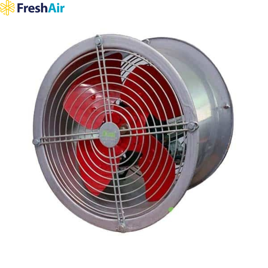 Quạt hút tạo áp lực đẩy khói qua ống dẫn, đưa ra môi trường bên ngoài