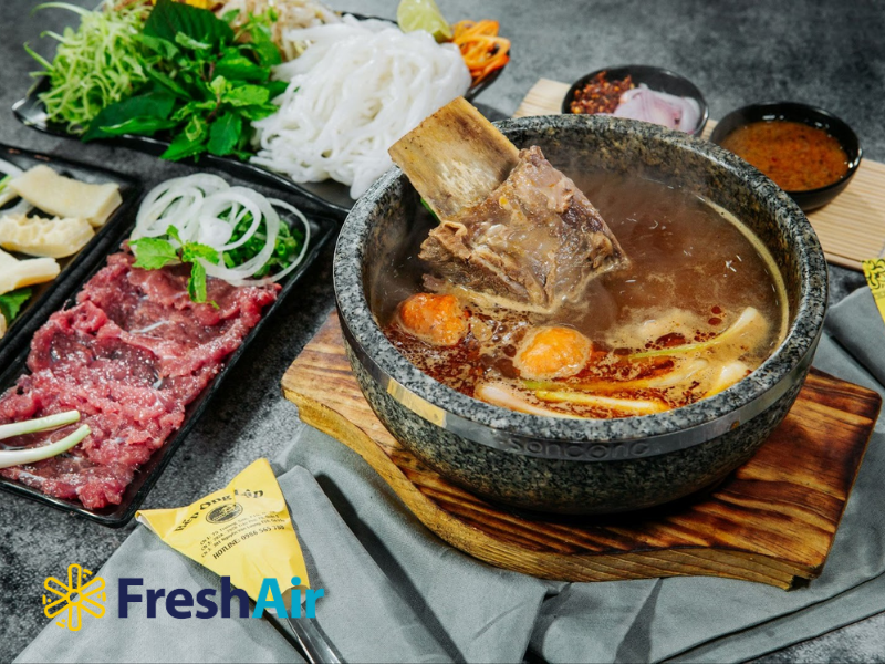 Hệ thống bún bò thố đá - Bếp Ông Lập