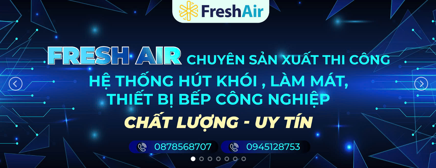 Fresh Air - Chuyên thi công giá chụp hút khói bếp công nghiệp Fresh Air - Chuyên thi công giá chụp hút khói bếp công nghiệp