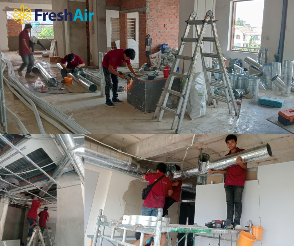 hệ thống hút và cấp gió tươi