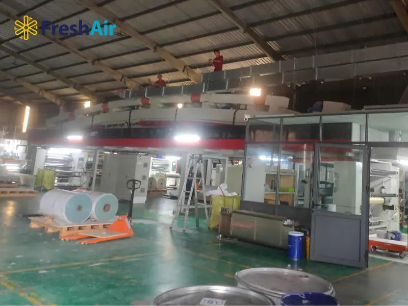 Hệ thống hút khí nóng máy hấp vải đang ngày càng đóng vai trò quan trọng, giúp kiểm soát quá trình sản xuất, nâng cao chất lượng vải và tiết kiệm năng lượng.