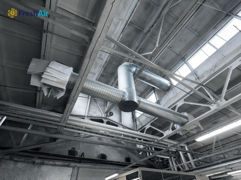 Cấu tạo của hệ thống thông gió