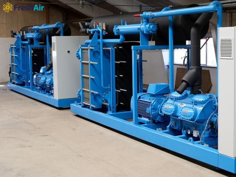 Hệ thống làm mát tuần hoàn và hệ thống chiller trong máy ép nhựa
