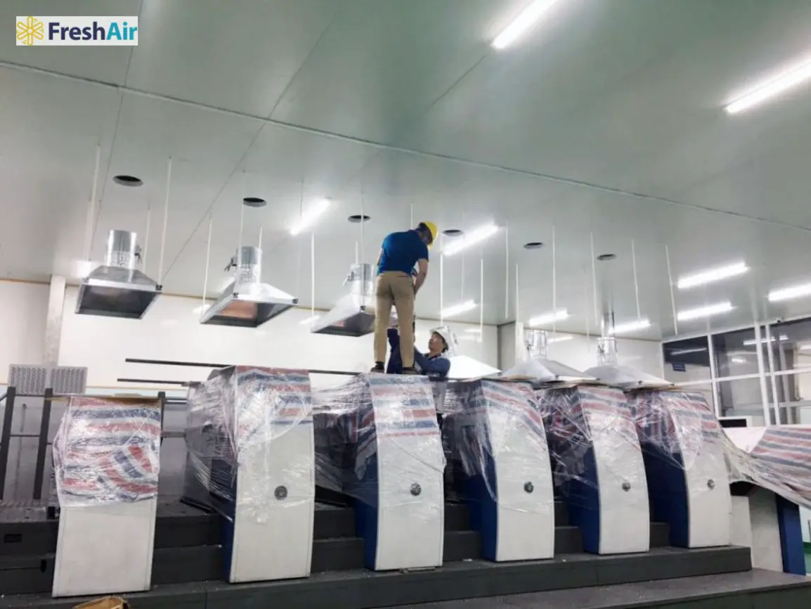 Lợi ích nổi bật của hệ thống hút khói bếp công nghiệp uy tín