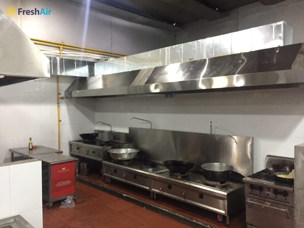 Giới thiệu về hệ thống hút khói bếp khách sạn
