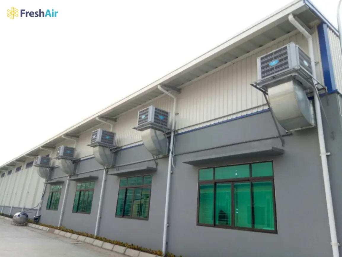Các loại hệ thống làm mát nhà xưởng phổ biến Các loại hệ thống làm mát nhà xưởng phổ biến