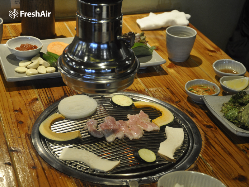 Thành phần và tiêu chuẩn kỹ thuật của bếp nướng bbq không khói hiện đại