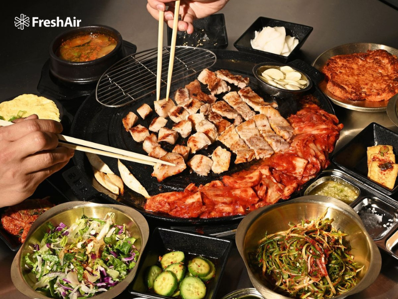 Nguyên lý hoạt động của hệ thống hút khói tại bàn