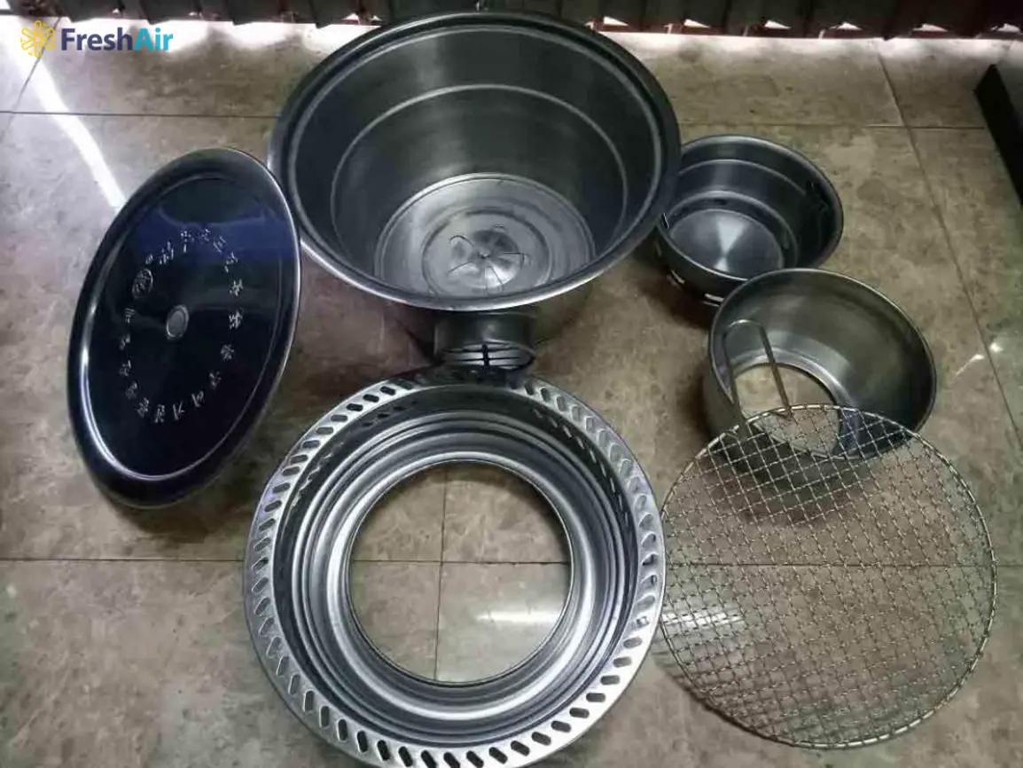Giới thiệu về hệ thống không khói hàn quốc trong nhà hàng lẩu nướng