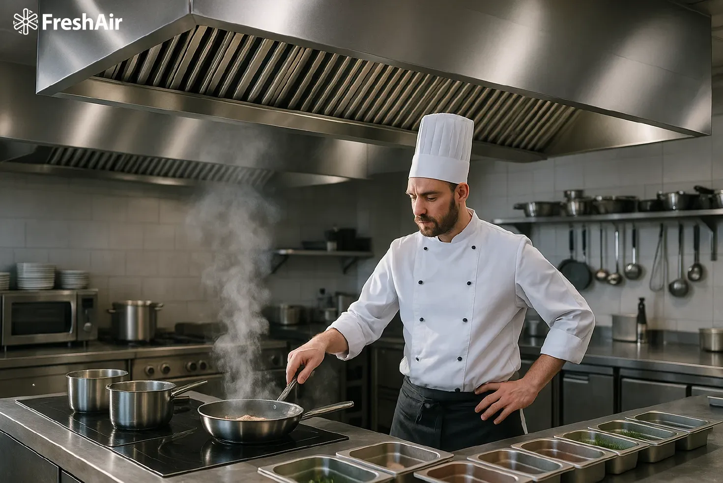 Hệ thống hút khói là yếu tố sống còn để vận hành bếp công nghiệp