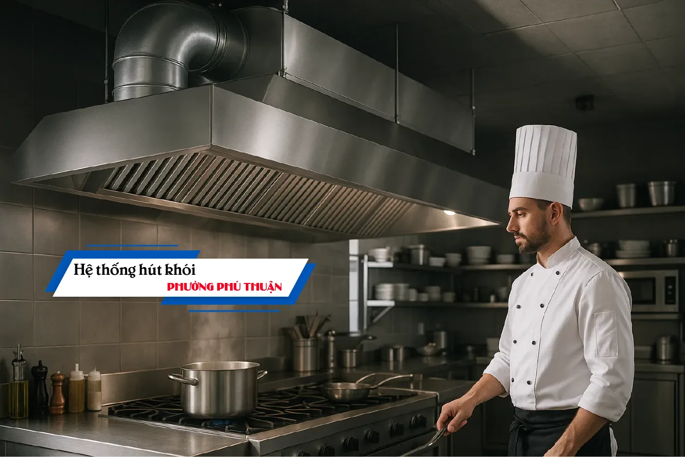hệ thống hút khói phường Phú Thuận