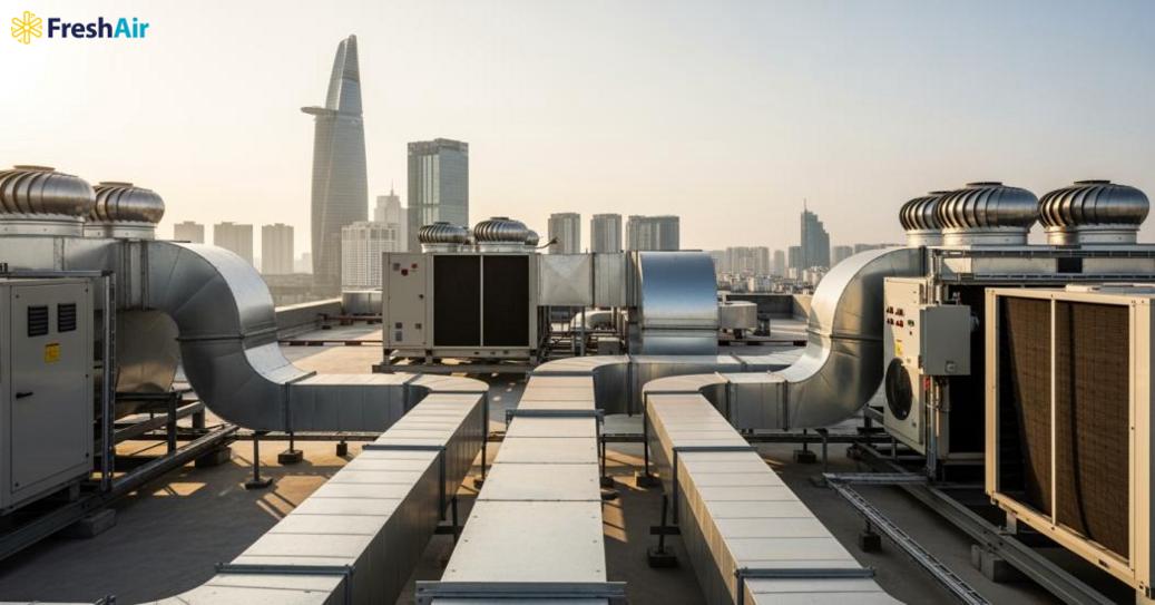 Tổng quan về hệ thống thông gió tòa nhà