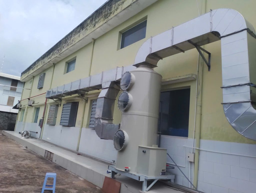 Hệ Thống Xử Lý Khí Thải Công Ty Đức Linh 10 hệ thống xử lý khí thải