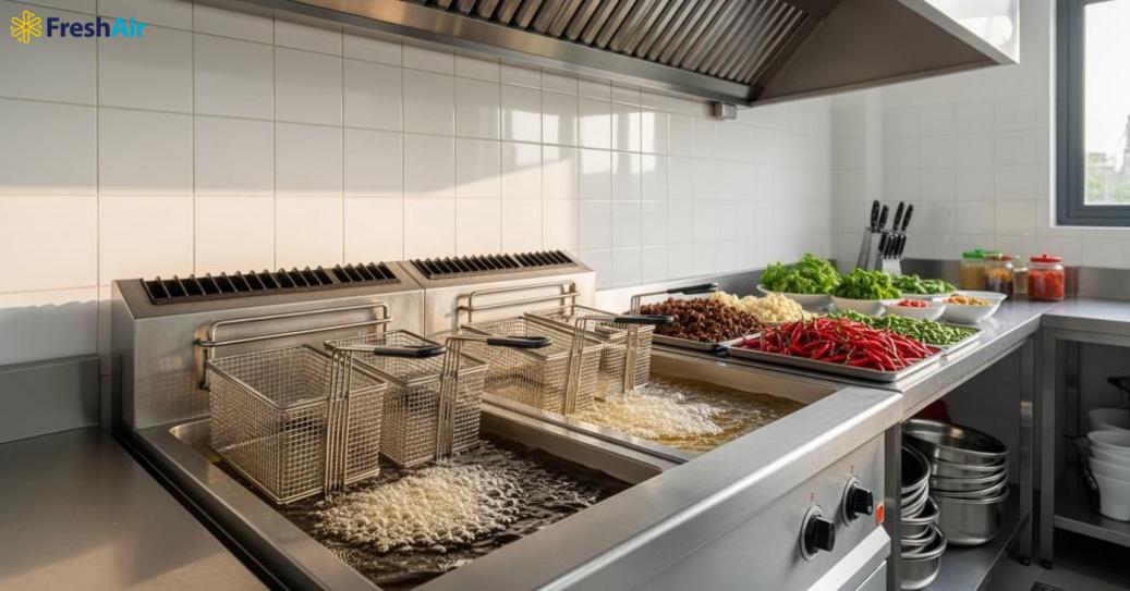 Ưu tiên chất liệu inox bền, công suất phải phù hợp nhu cầu chiên