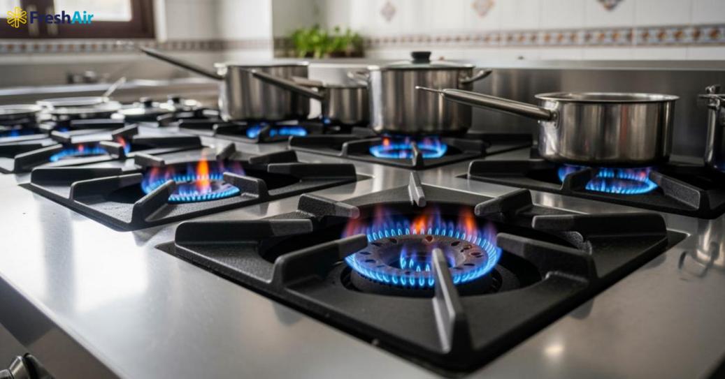 Bếp gas công nghiệp inox đáp ứng nhu cầu nấu ăn công suất lớn