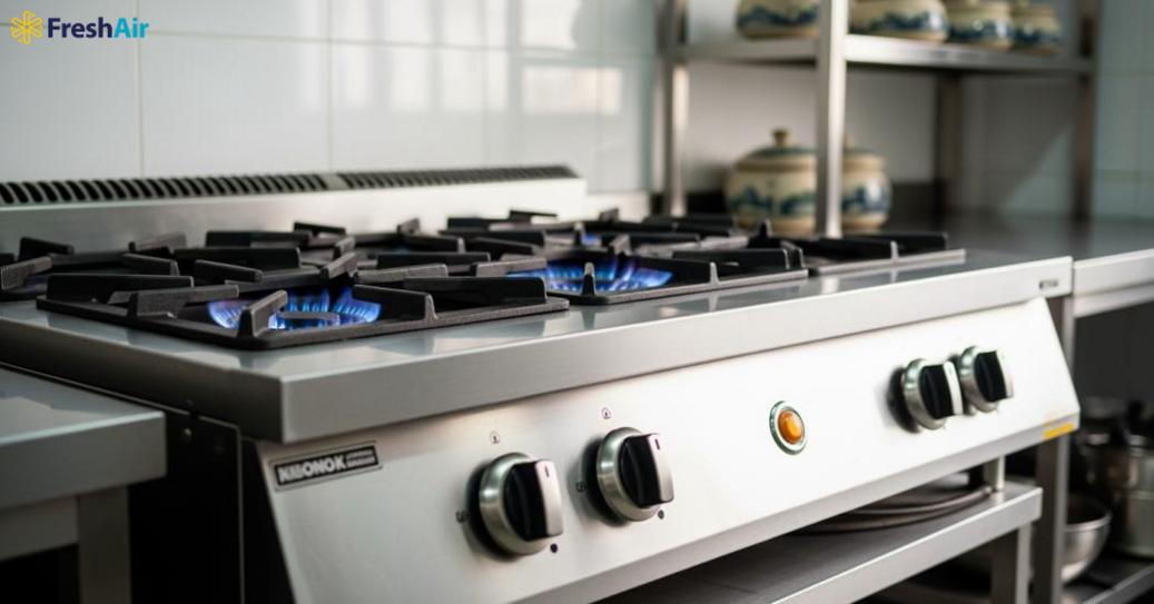 Inox chất lượng cao giúp bếp gas chống gỉ, cùng hệ thống đánh lửa tiện lợi