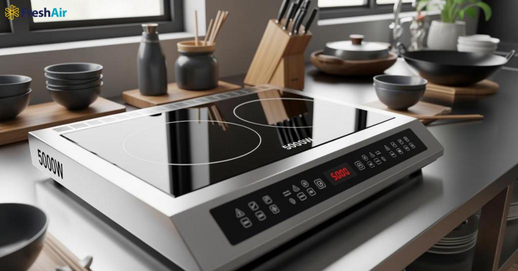 Thiết bị 5kW này đáp ứng nhu cầu nấu ăn lớn, an toàn, tiết kiệm điện năng
