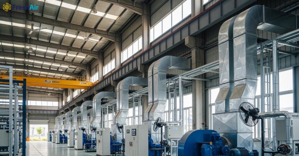 Hệ thống quạt và thông gió công nghiệp