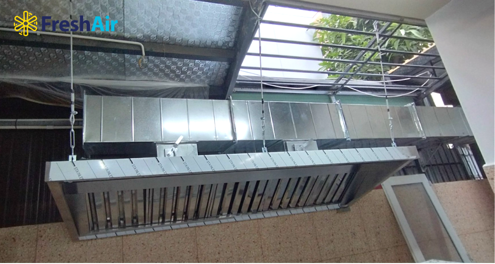 hút khói bếp công nghiệp