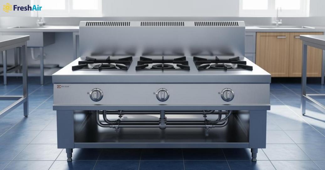 Tích hợp công nghệ thông minh trong hệ sinh thái bếp công nghiệp hiện đại