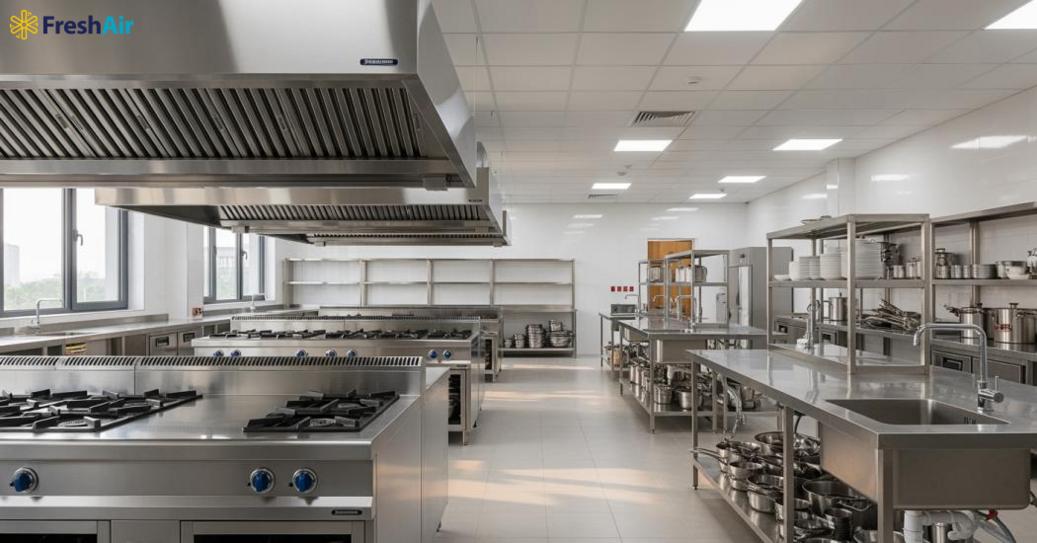 Bảo trì và tối ưu hiệu suất hệ thống hút khói bếp công nghiệp đơn