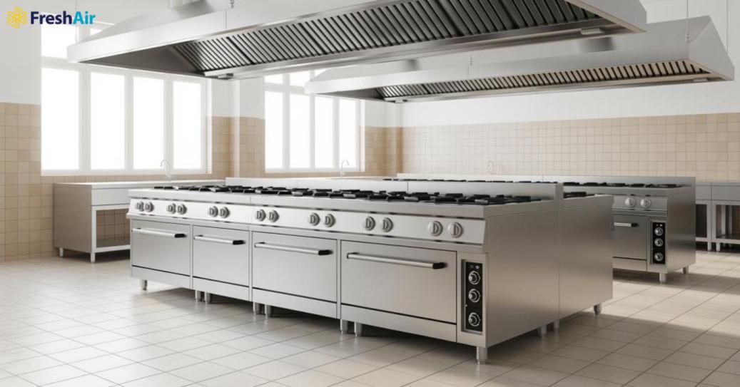Các loại và đặc điểm của bếp nấu công nghiệp