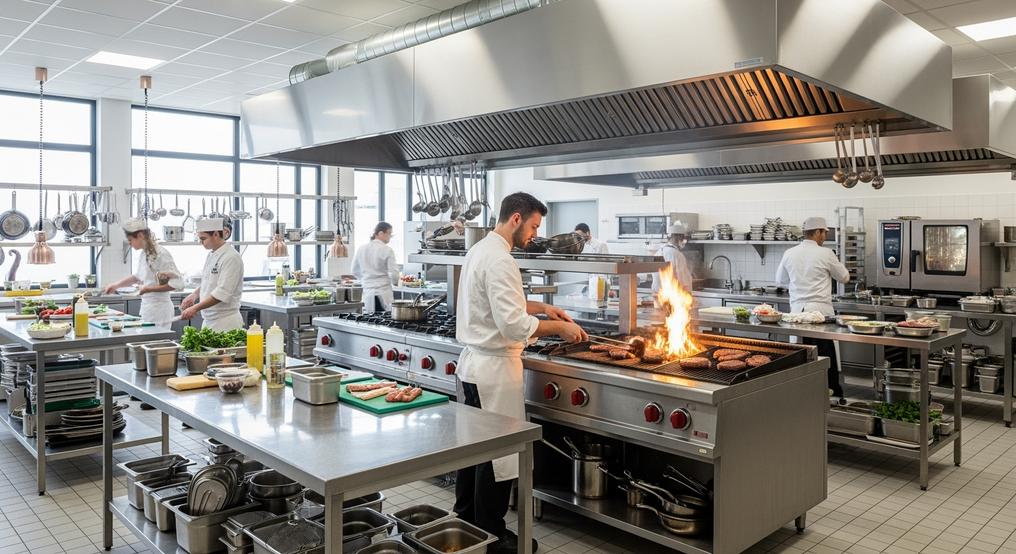 Hệ Thống Hút Khói Bếp Nướng Công Nghiệp Hiệu Quả, An Toàn