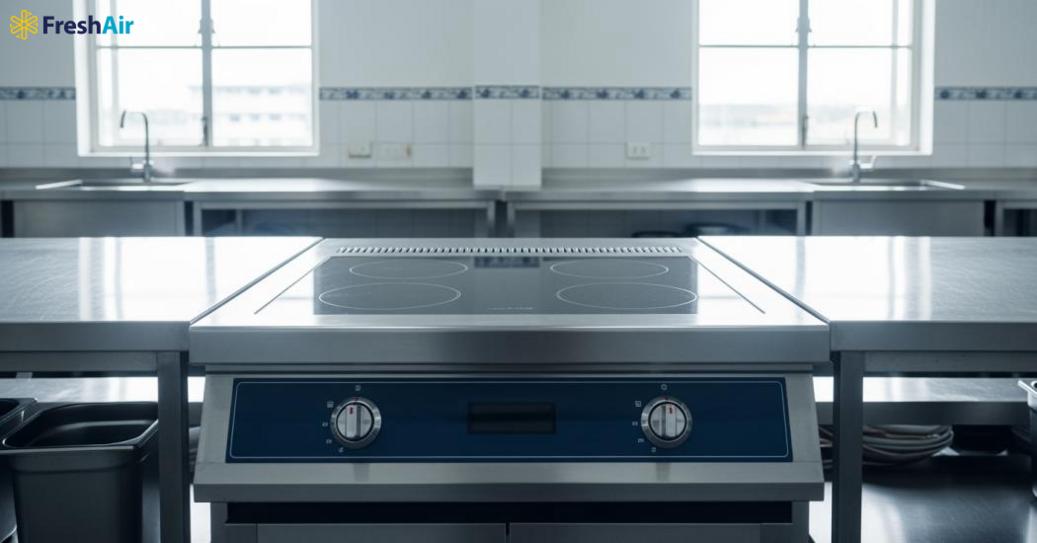 Hướng dẫn lắp đặt và vận hành bếp từ công nghiệp