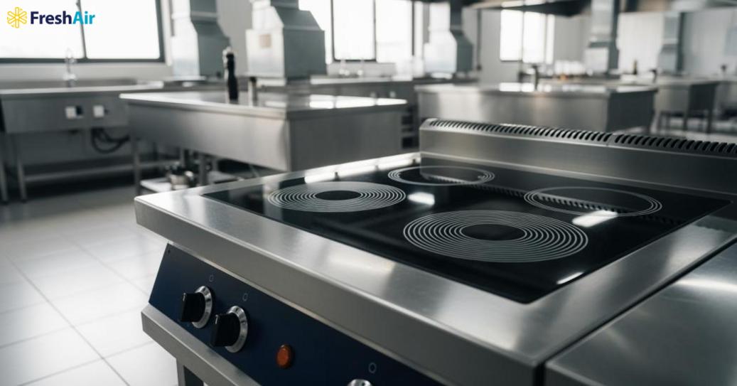 Hướng dẫn lắp đặt và vận hành bếp từ công nghiệp đơn