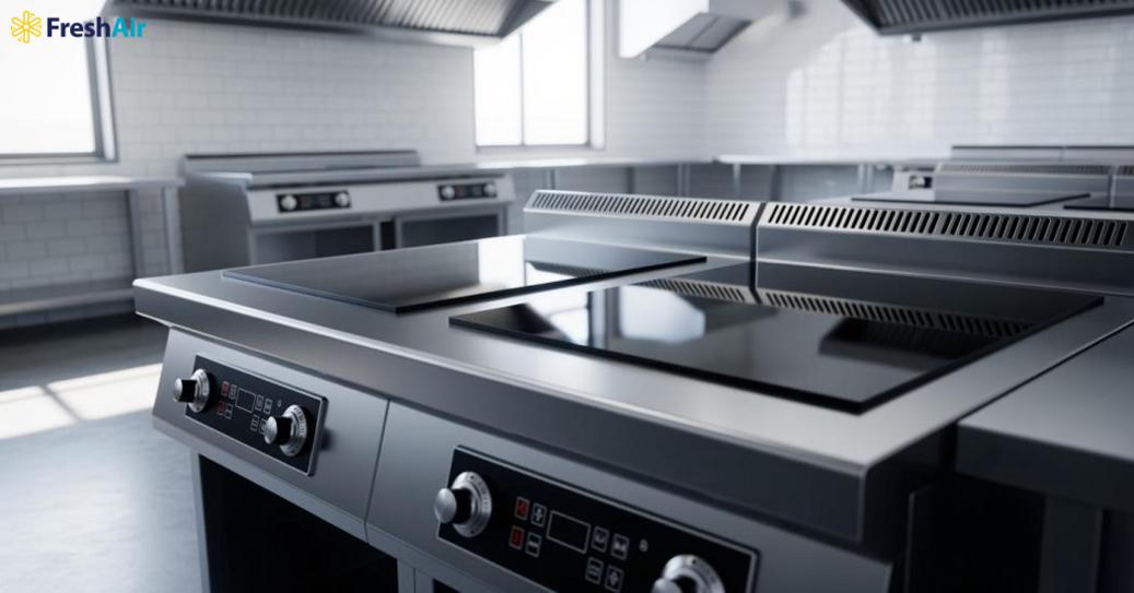 Hướng dẫn lắp đặt và vận hành bếp từ đôi công nghiệp