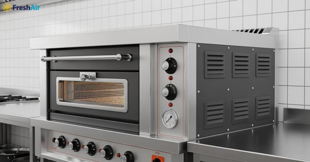 Lò nướng gas công nghiệp mang đến chất lượng nướng đều, nhanh và tiết kiệm ga
