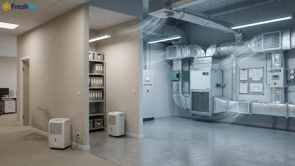 Lộ trình cho sme: từ “máy hút ẩm điện máy xanh” đến khảo sát hệ thống cùng fresh air