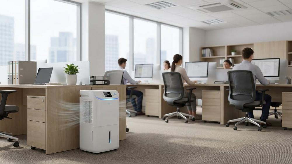 Máy Hút Ẩm Electrolux Cho Văn Phòng, Tích Hợp Lọc Khí