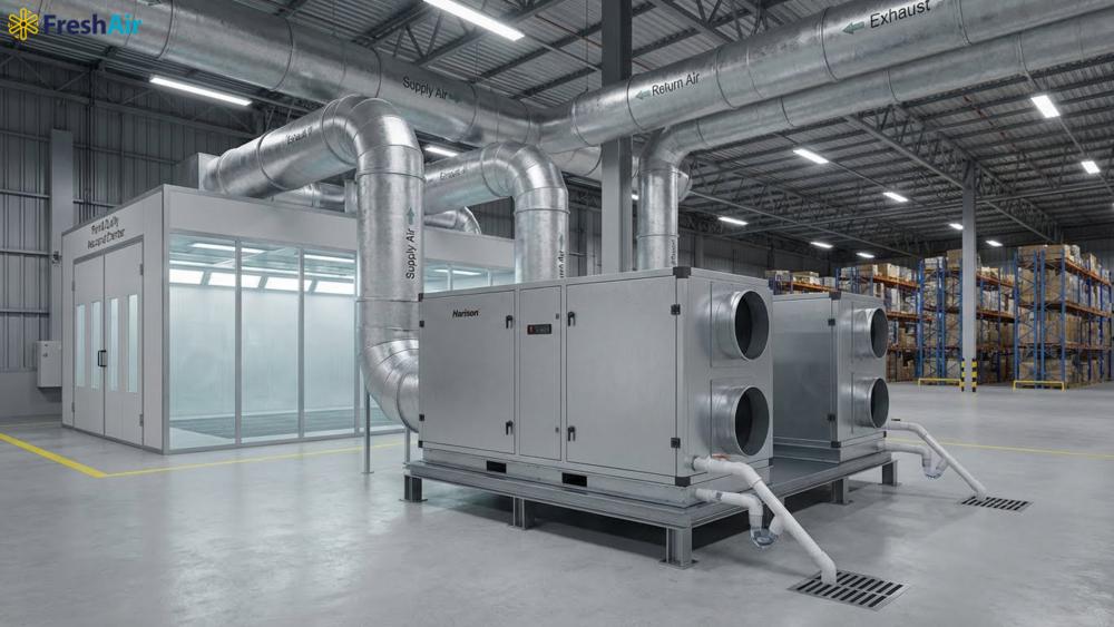 Tích hợp máy hút ẩm harison vào thiết kế hút khói, thông gió và hút mùi