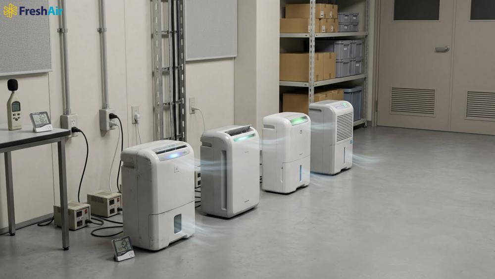 Thương hiệu và tiêu chí kỹ thuật khi chọn máy hút ẩm nhật bãi b2b