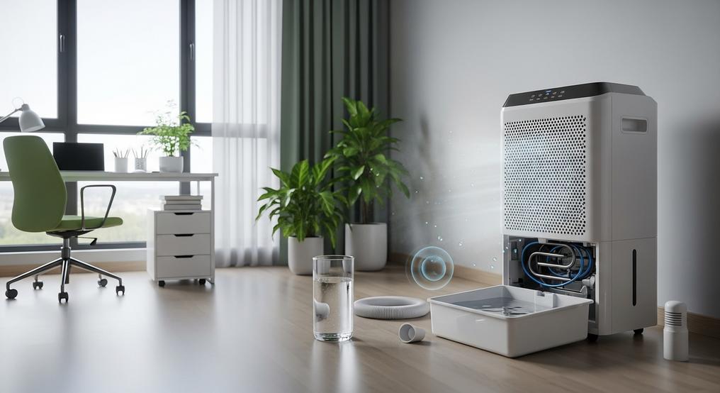 Hút Ẩm Phòng: Cách Chọn Máy Và Nguyên Lý Hoạt Động