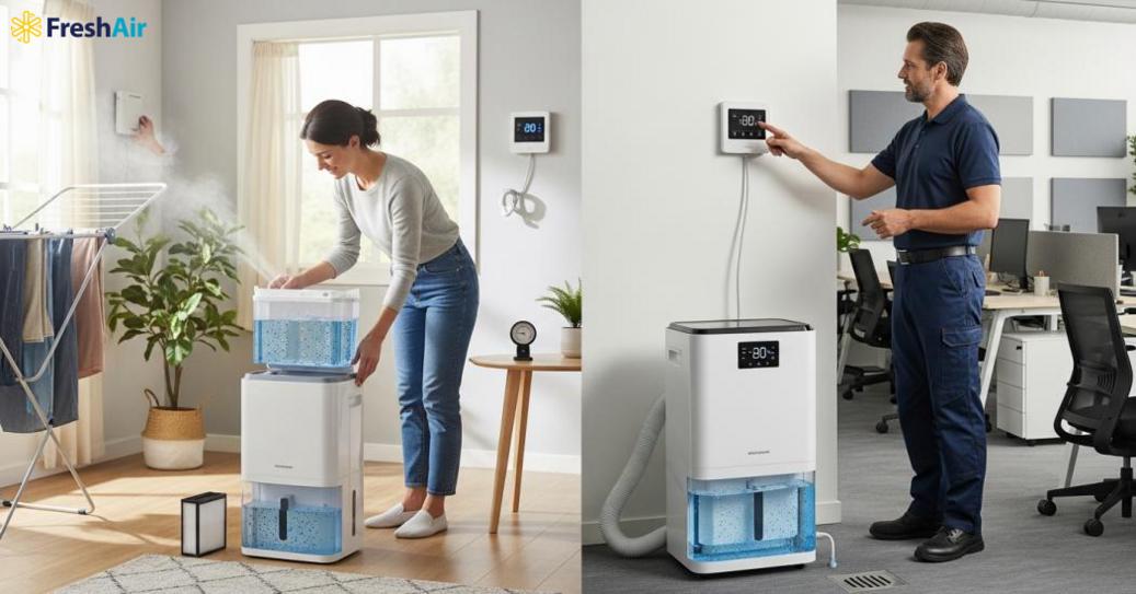 So sánh model phù hợp cho gia đình và văn phòng + gợi ý mua fresh air
