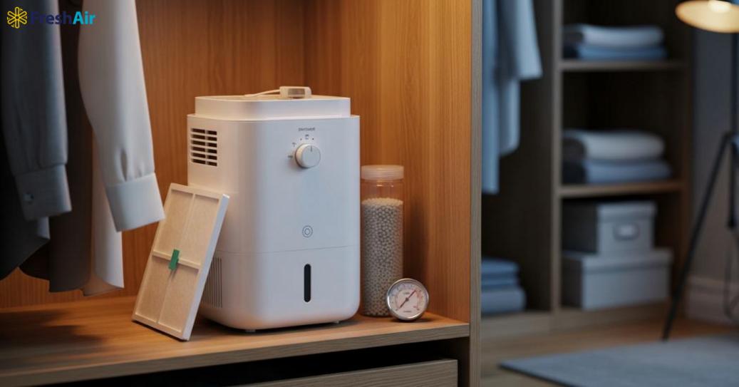 Hướng dẫn lựa chọn và sử dụng máy hút ẩm mini hiệu quả