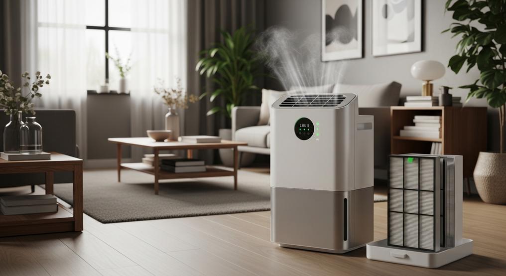 Máy Lọc Không Khí Có Hút Ẩm Cho Phòng 38m2