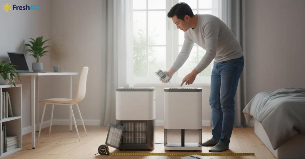 Chọn máy hút ẩm phù hợp theo môi trường: nhà nồm, phòng ngủ, văn phòng