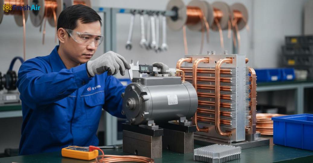 Nguyên lý cơ bản và thành phần chính trong chế tạo máy hút ẩm