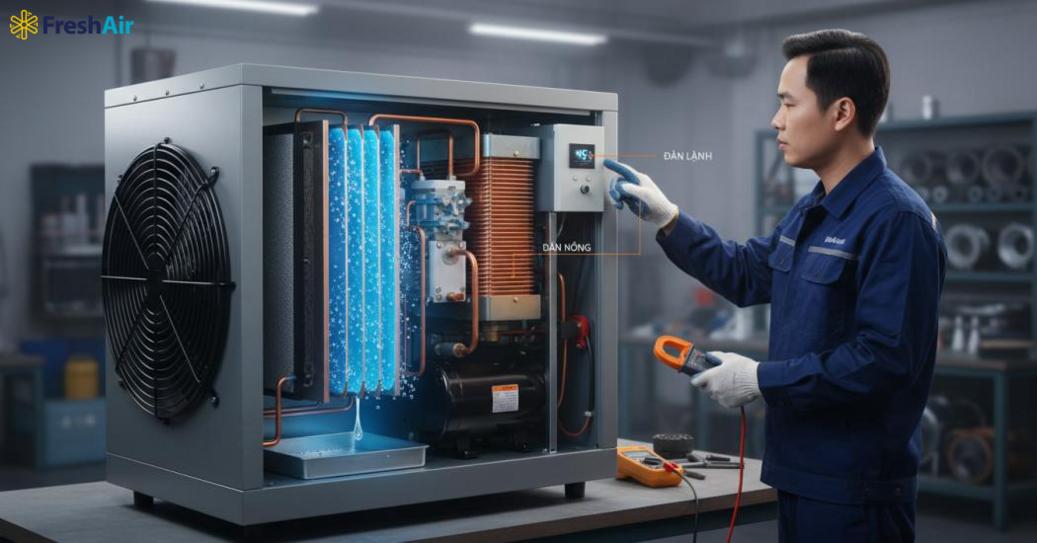 Cấu tạo và các bộ phận chính ảnh hưởng hiệu suất