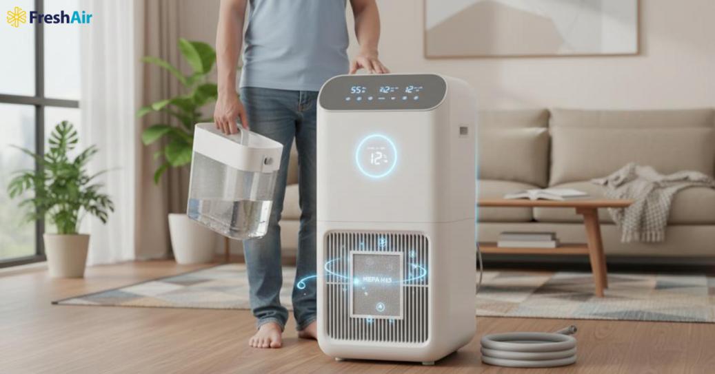 Tiêu chí chọn mua cho gia đình — công suất, lọc và kiểm soát độ ẩm