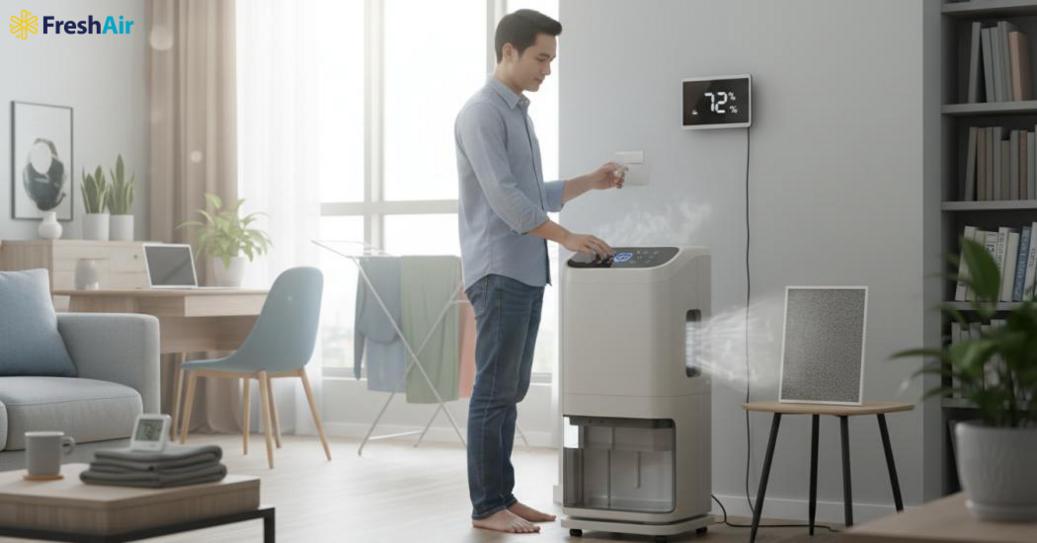 Tính năng và tiêu chí chọn máy hút ẩm cho gia đình và văn phòng