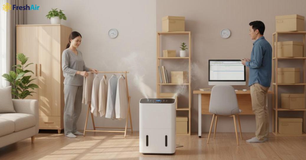 Ứng dụng máy hút ẩm trong gia đình và doanh nghiệp nhỏ