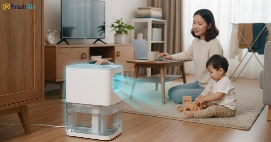 Công dụng của máy hút ẩm cho sức khỏe và bảo quản tài sản
