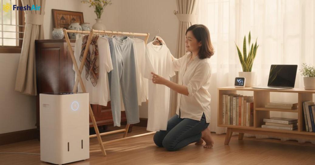 Công dụng của máy hút ẩm gia đình 