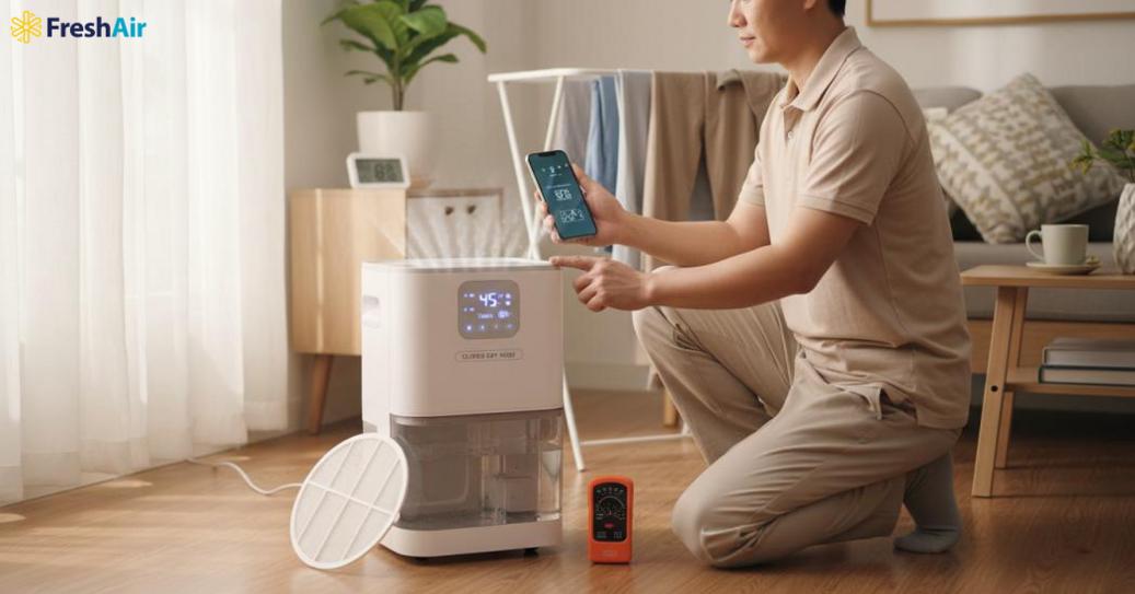 Cách chọn máy hút ẩm phù hợp cho hộ gia đình